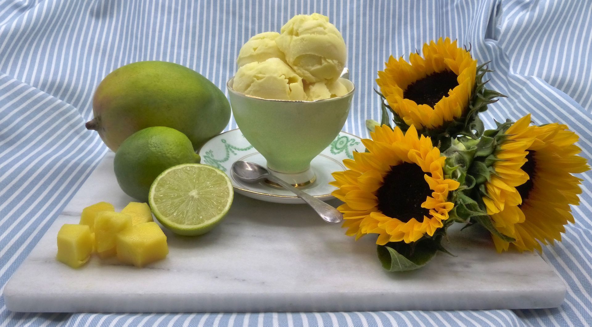 Mango & Lime Sorbet
