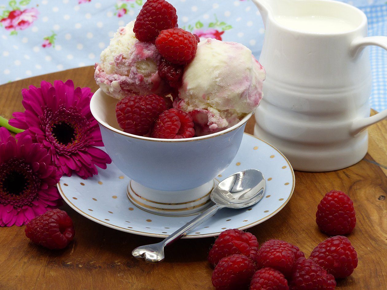 Raspberry Ripple Ice Cream
