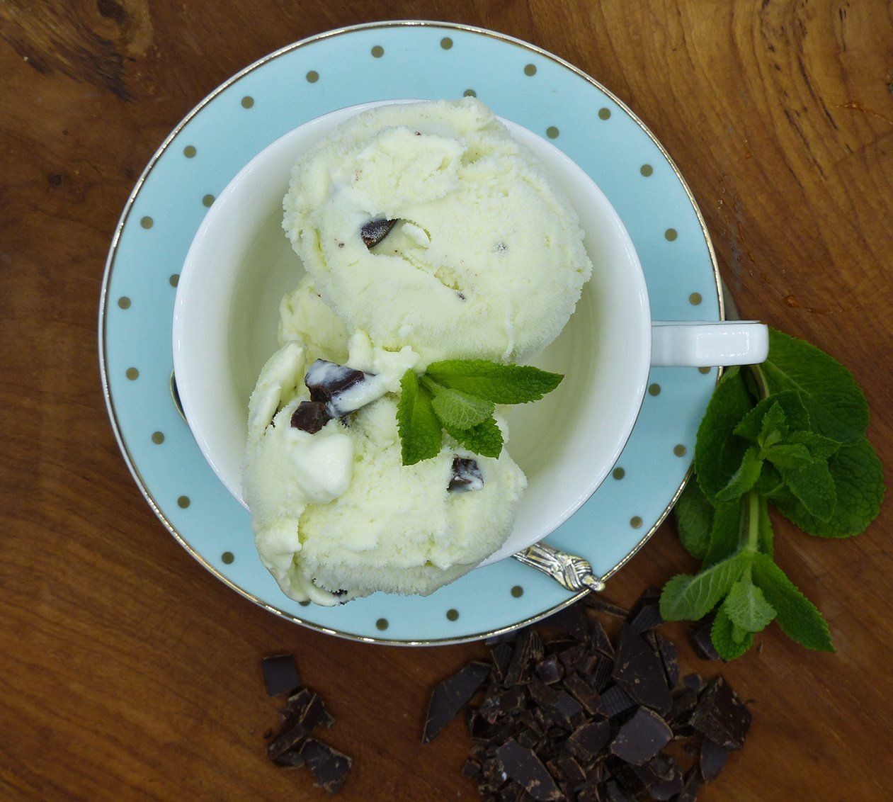 Mint Choc Chunk Ice Cream