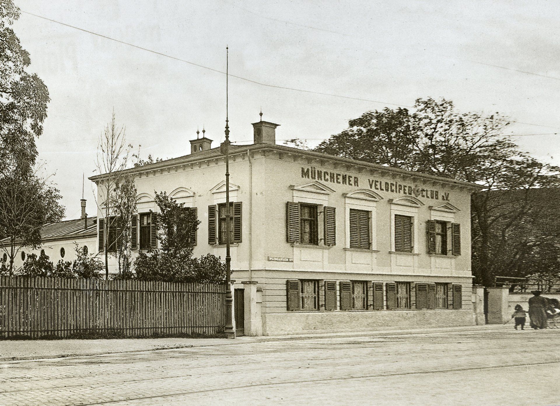 Clubheim des Münchner Velociped-Clubs Engelhardstraße