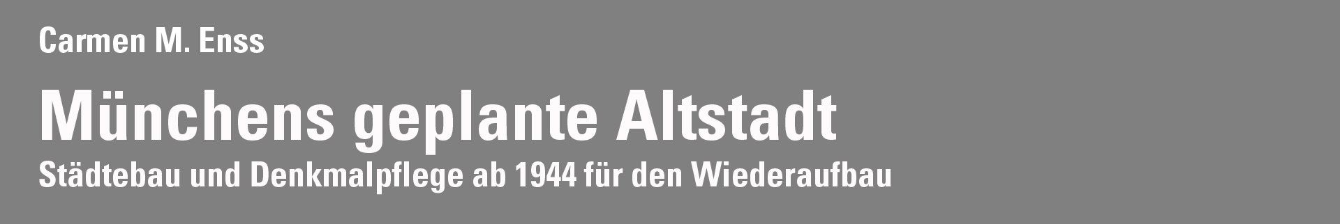 Münchens geplante Altstadt Münchens geplante Altstadt