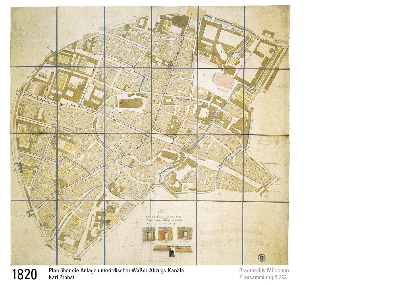 1820 Kanalisation München 1820 Kanalisation München