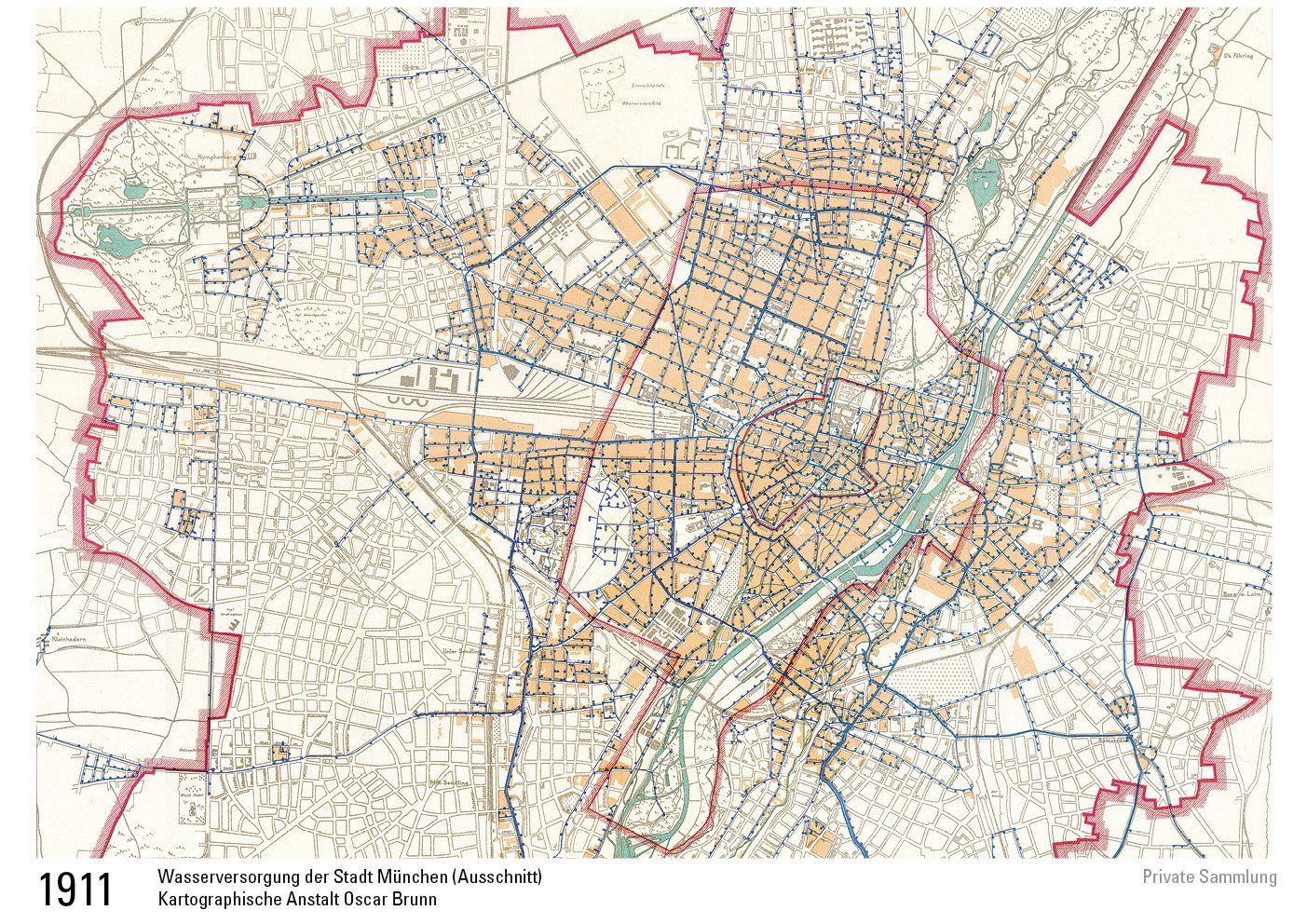 1911 Wasserversorgung München 1911 Wasserversorgung München