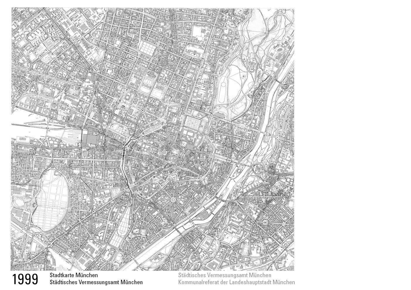 1999 Stadtkarte München 1999 Stadtkarte München