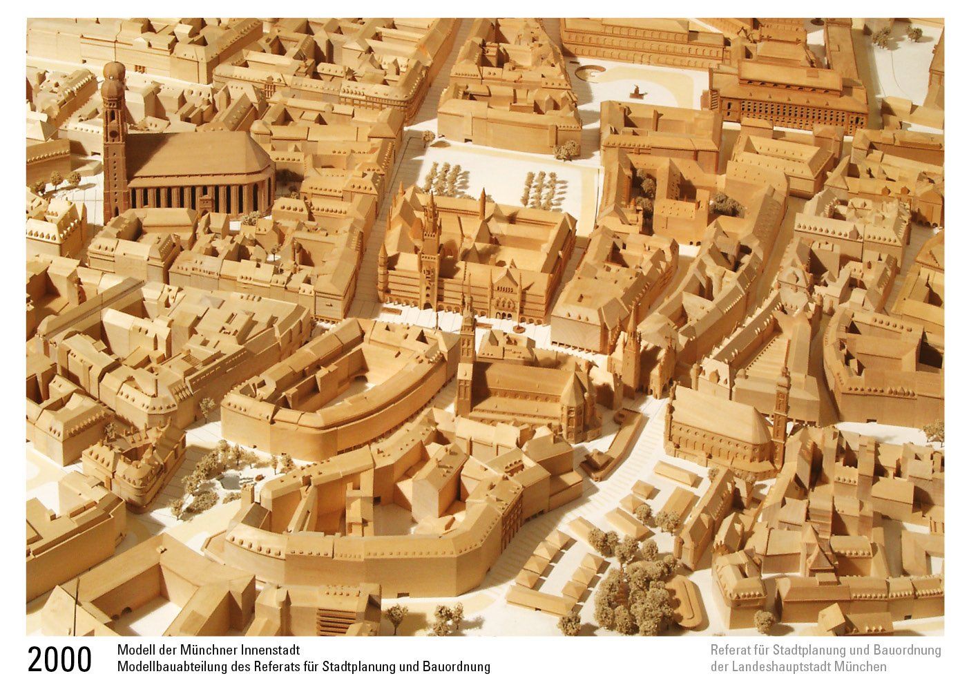 Stadtmodell 2000 München Referat für Stadtplanung und Bauordnung Stadtmodell 2000 München