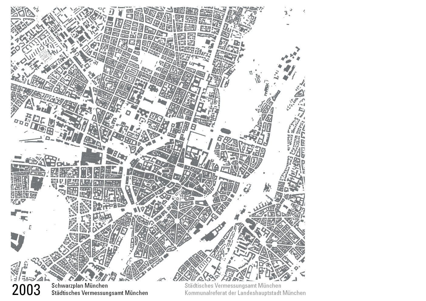 2003 Schwarzplan München 2003 Schwarzplan München