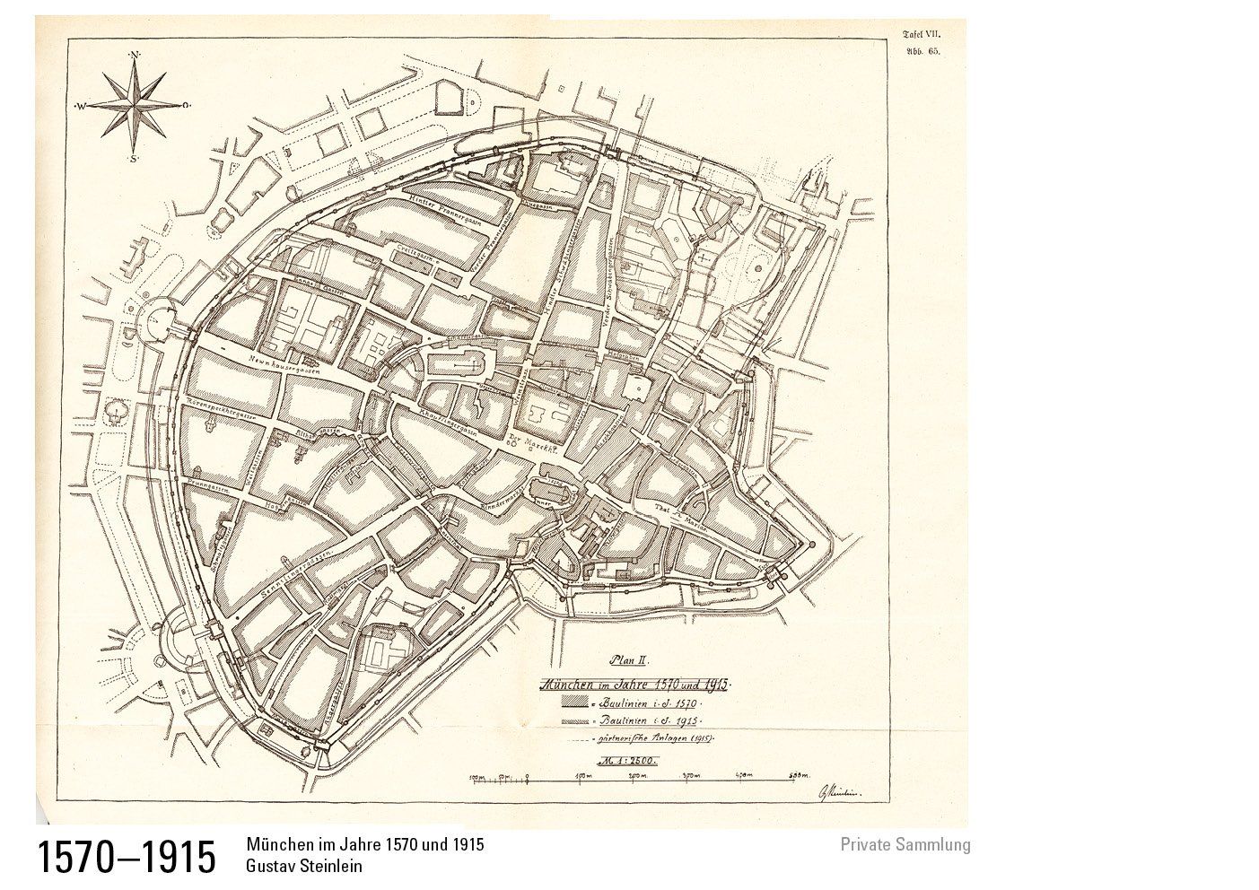 Synoptischer Plan München 1570-1915 Synoptischer Plan München 1570-1915
