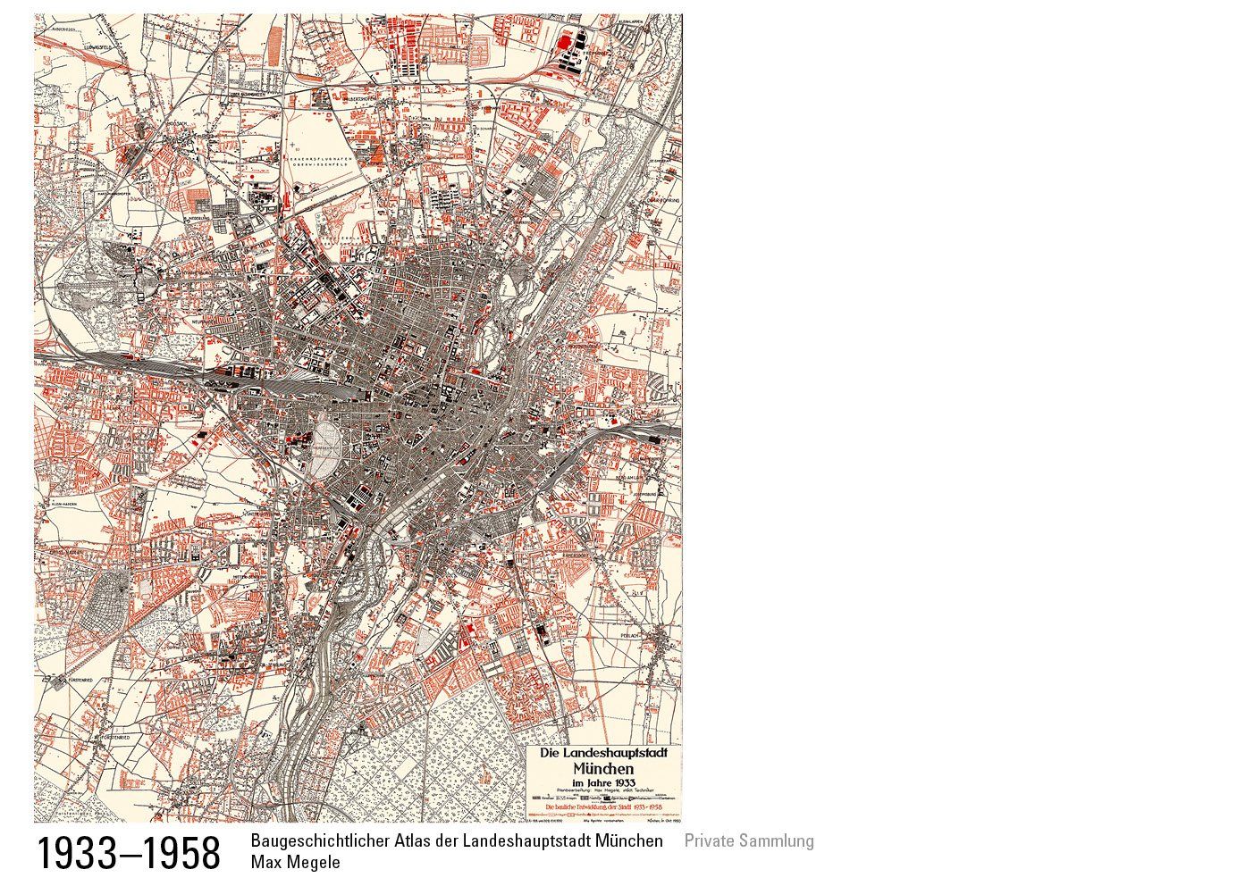 Synoptischer Plan München 1933-1958 Megele Synoptischer Plan München 1933-1958 Megele