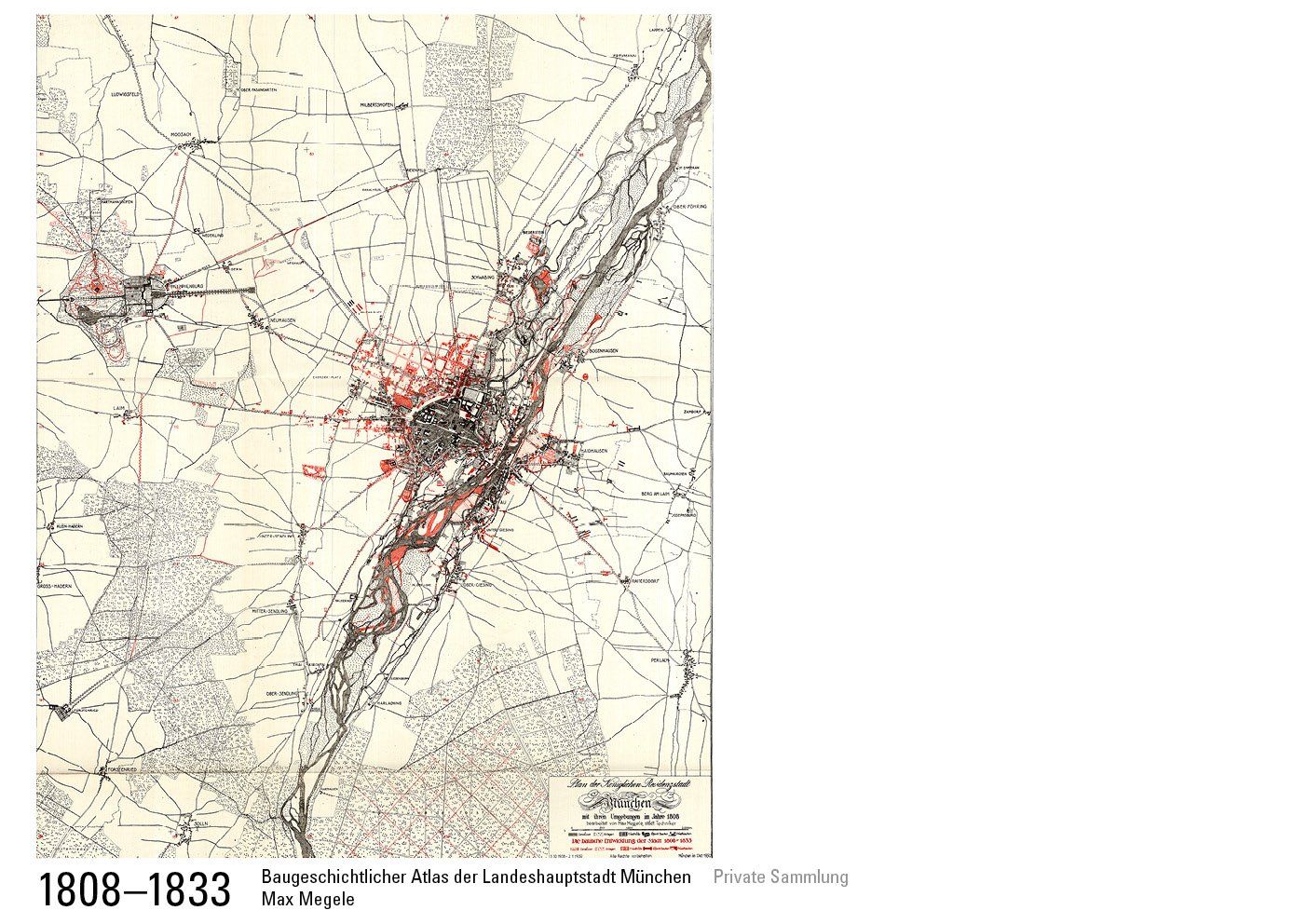 Synoptischer Plan München 1808-1833 Megele Synoptischer Plan München 1808-1833 Megele