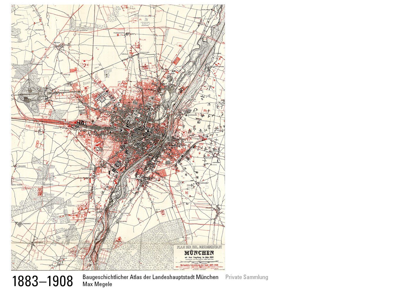 Synoptischer Plan München 1883-1908 Megele Synoptischer Plan München 1883-1908 Megele
