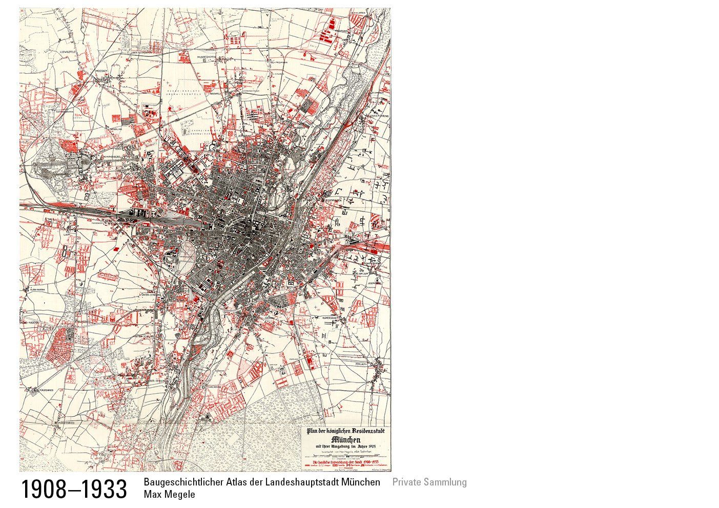 Synoptischer Plan München 1908-1933 Megele Synoptischer Plan München 1908-1933 Megele