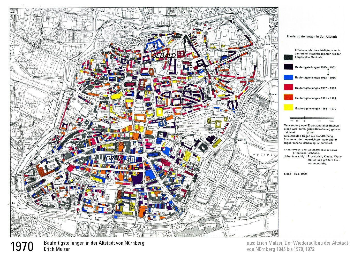 1970 Baufertigstellungen Nürnberg Erich Mulzer 1970 Baufertigstellungen Nürnberg