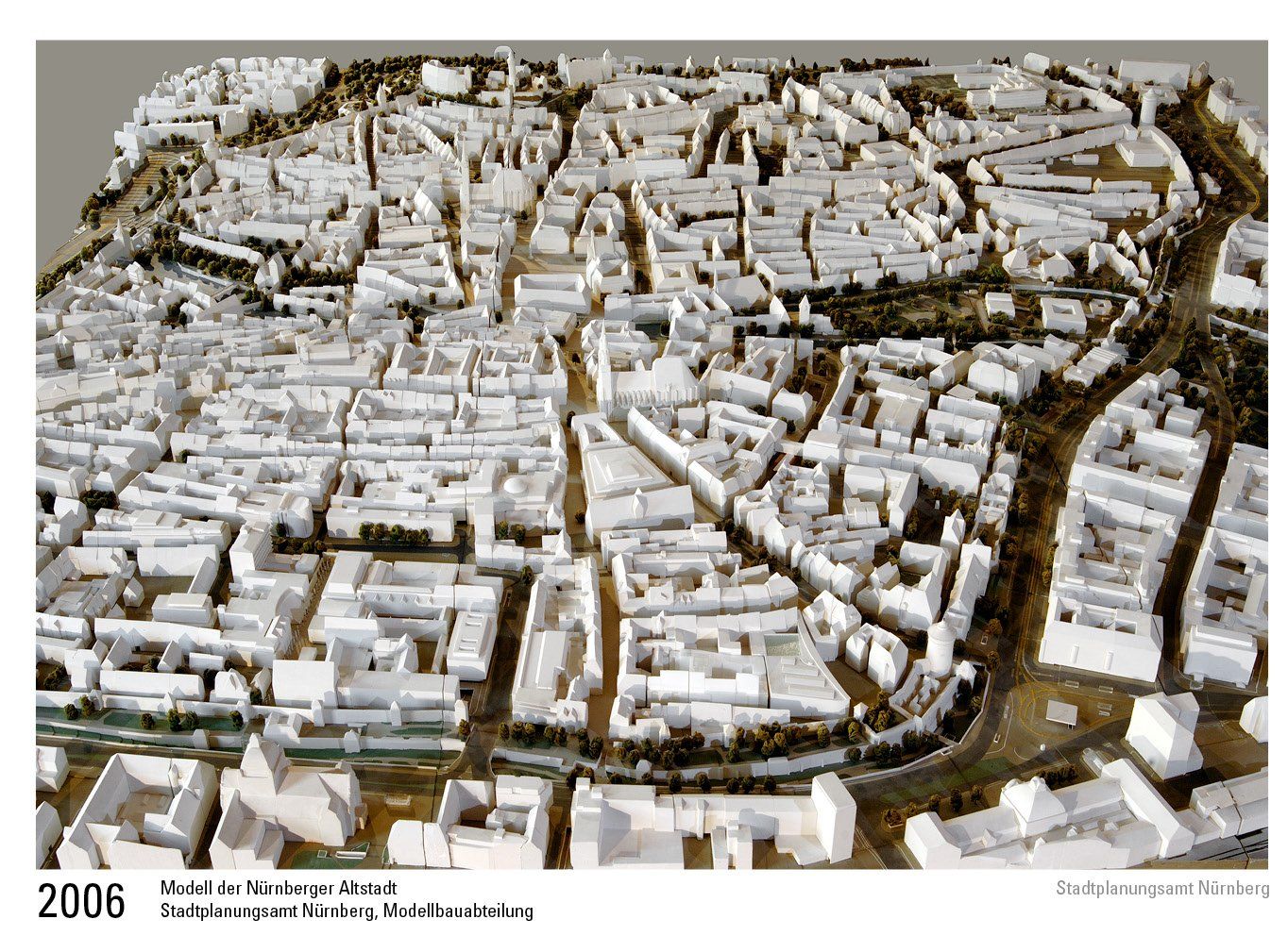 Stadtmodell Nürnberg Stadtplanungsamt Nürnberg 2006 Stadtmodell Stadtplanungsamt Nürnberg