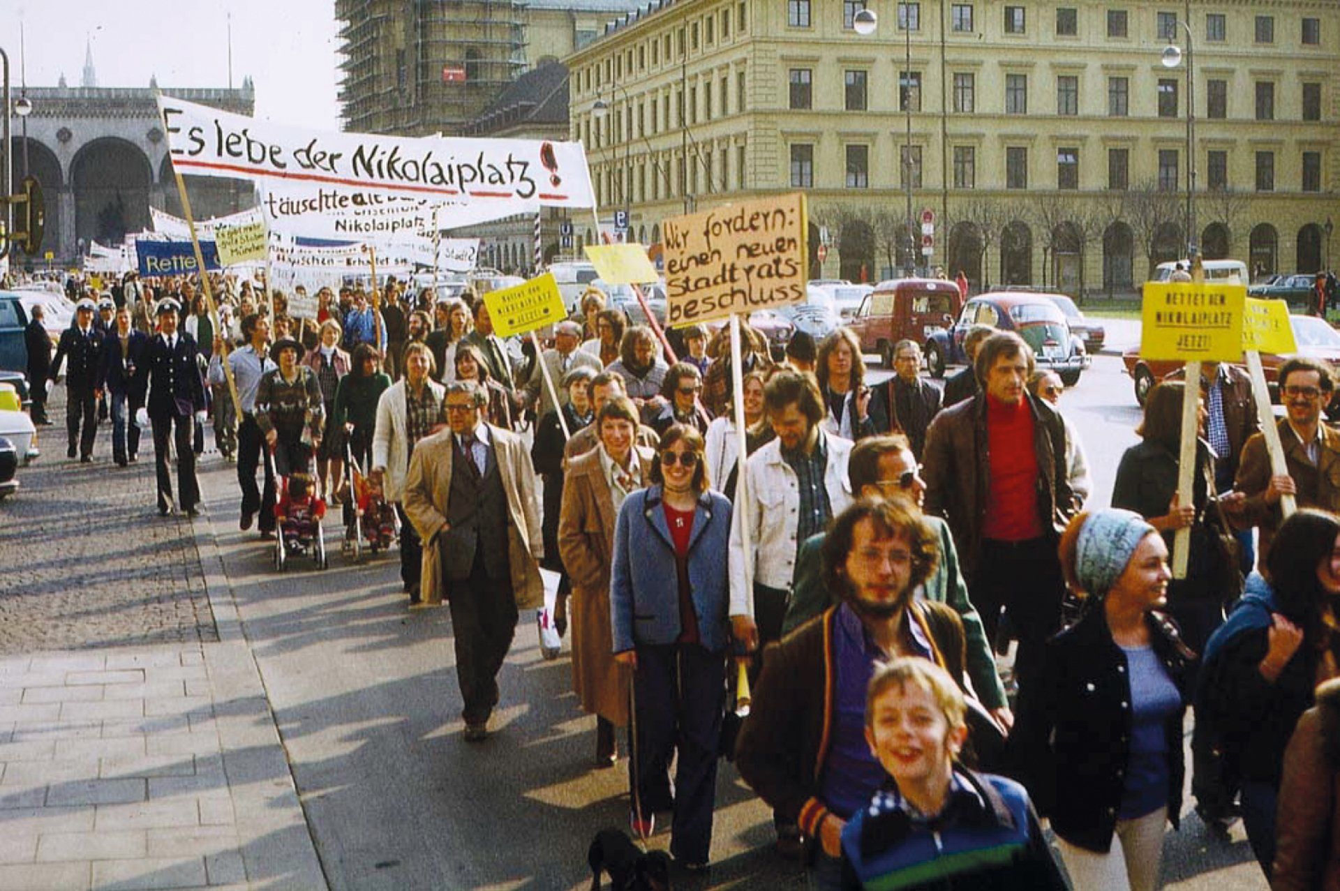 Nikolaiplatz Demo München nicht wie geplant