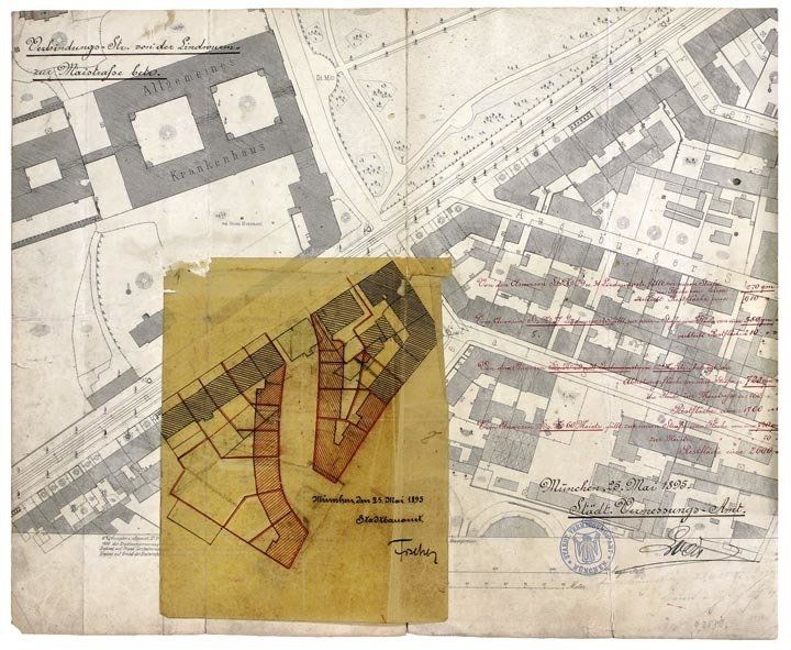 Rothmundstraße, Planung 25. Mai 1895 Rothmundstraße, Planung 25. Mai 1895