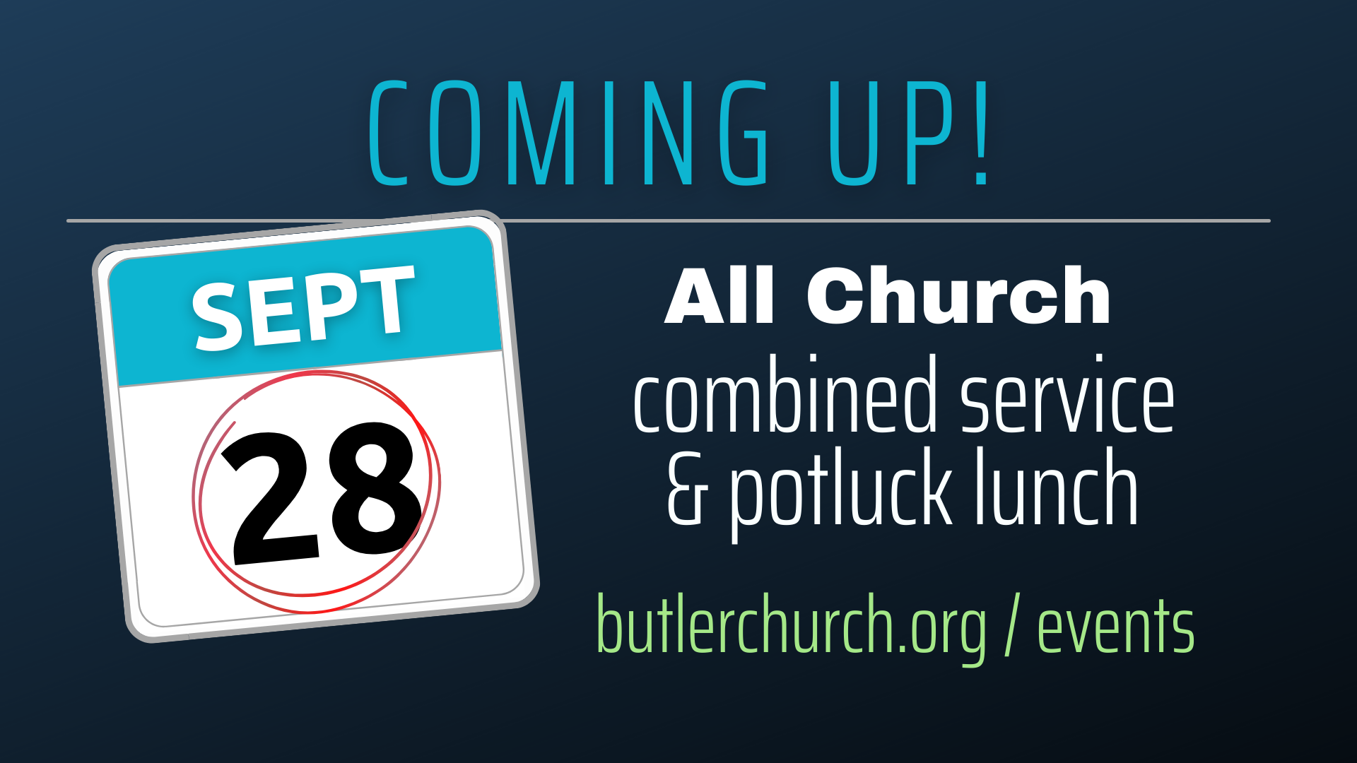 Food Distribution every first Friday