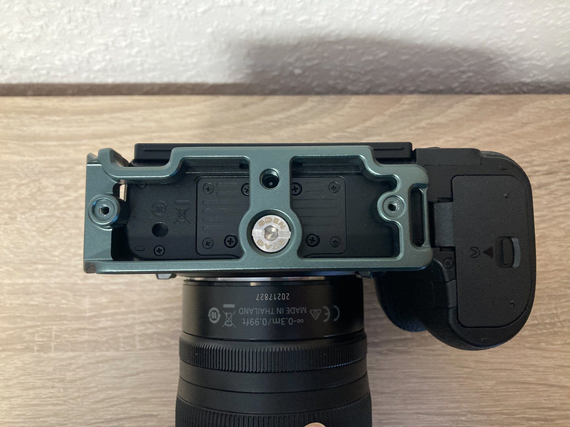 3LT Zelda an Nikon Z7ii Ansicht von unten