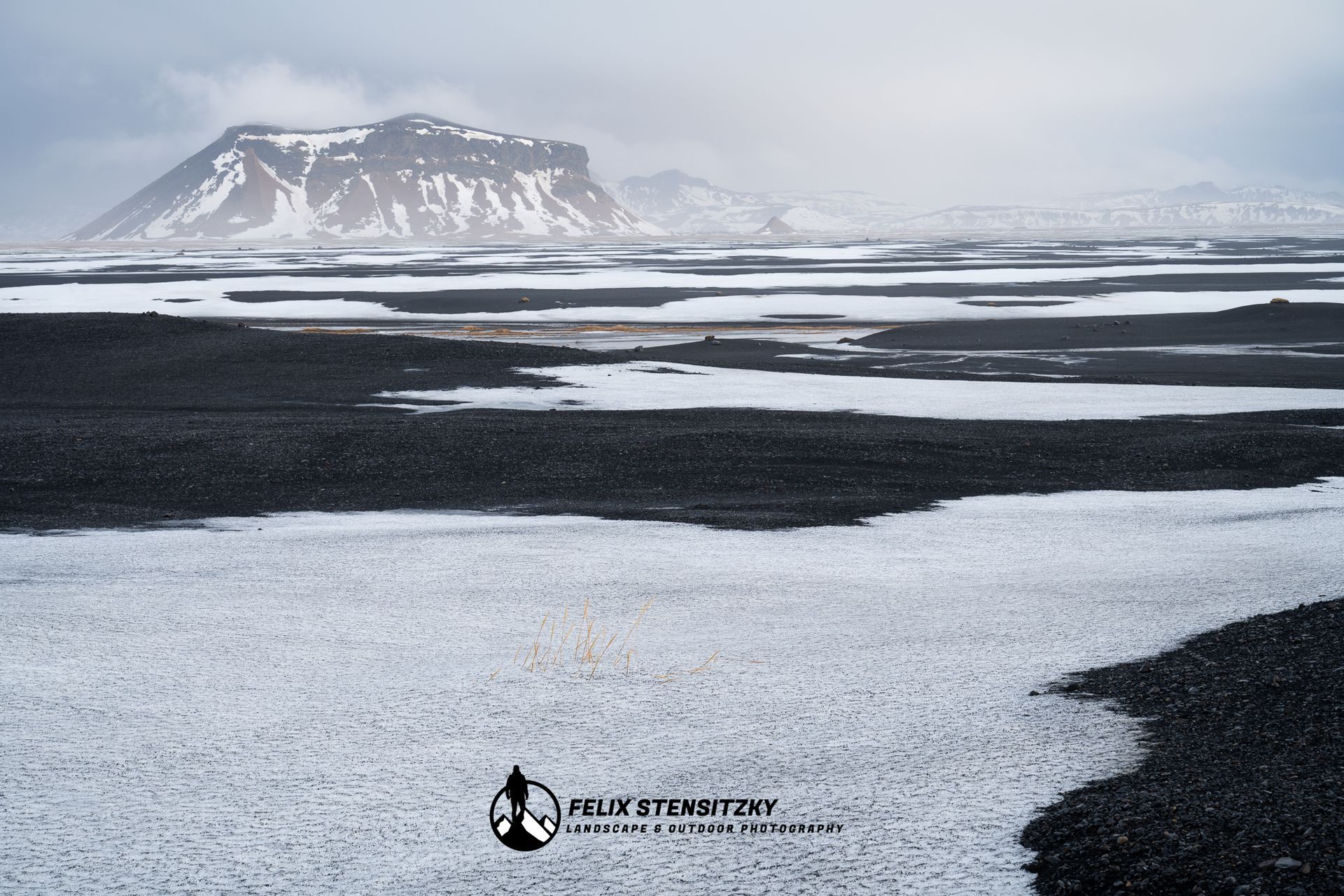 Winter Landscape on Iceland