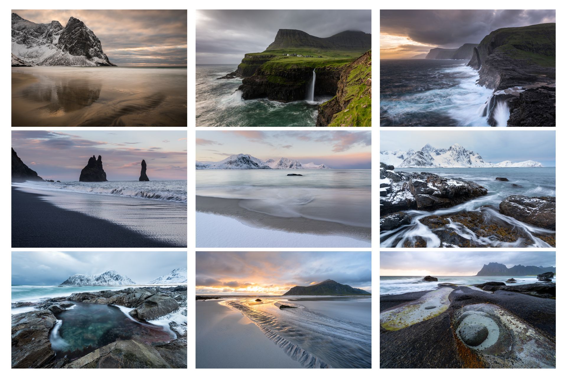 preview picture of the gallery at the coast with 3x3 pictures