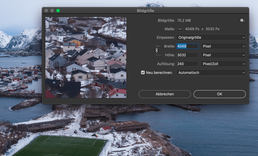 Photoshop upscaling, Photoshop Bild vergrößern, Photoshop Bildbearbeitung