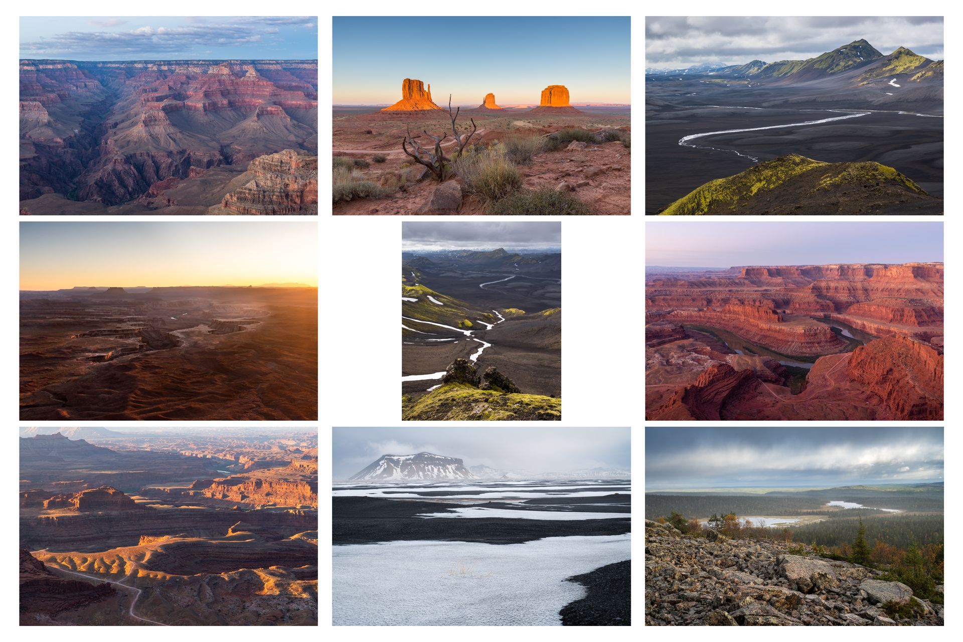 Vorschaubild für Bildergalerie Weite mit 3x3 Bildern