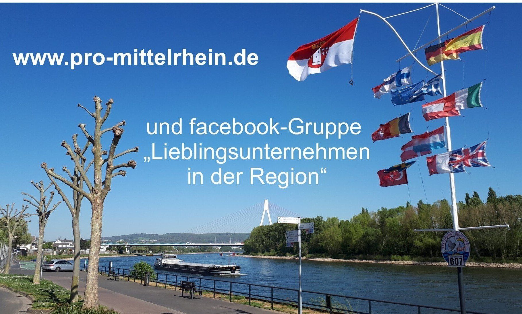 Pro Mittelrhein: Rheinufer Weißenthurm mit Blick auf die Raiffeisenbrücke (Foto: Redaktion) Pro Mittelrhein: Rheinufer Weißenthurm mit Blick auf die Raiffeisenbrücke (Foto: Redaktion)