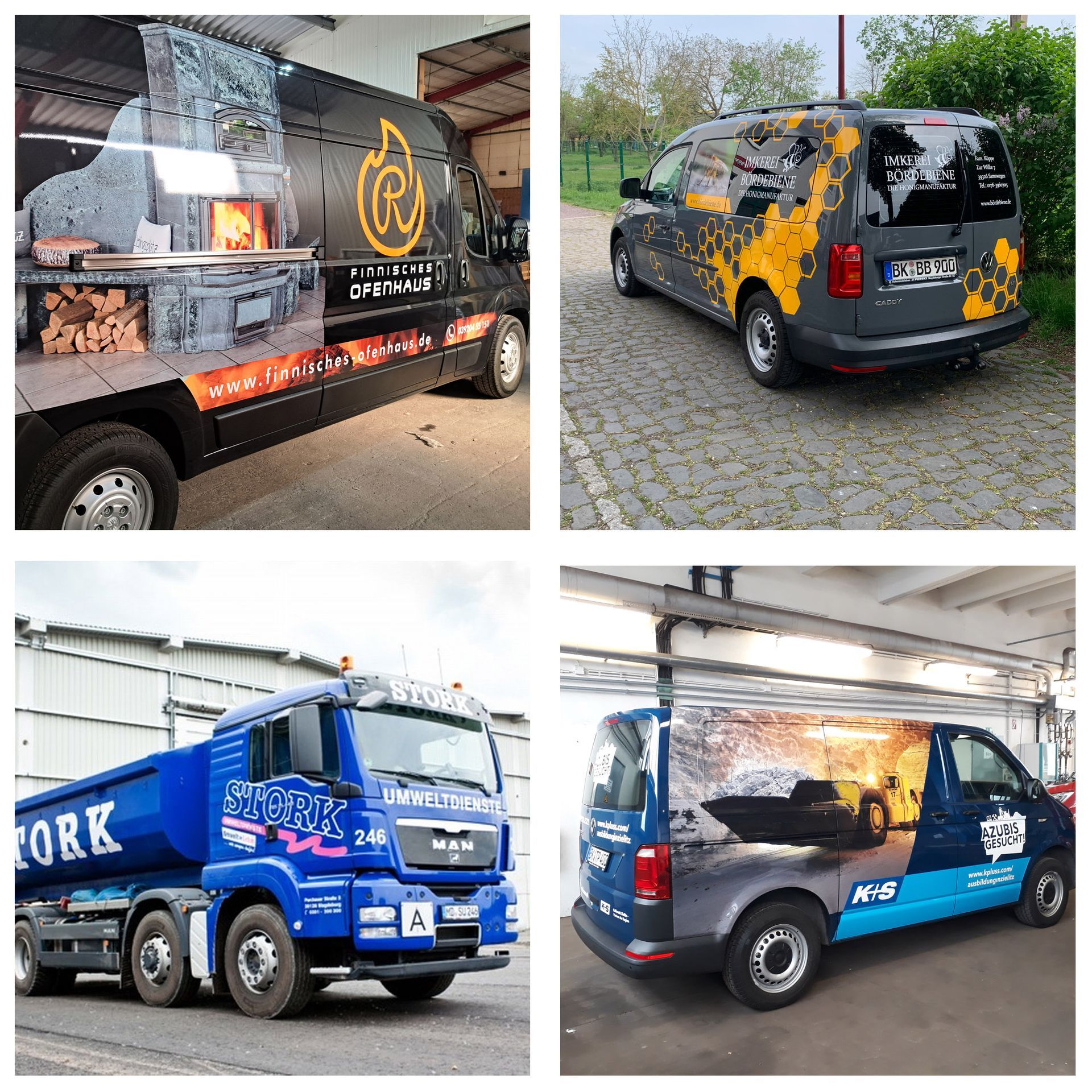 Fahrzeugbeklebung
