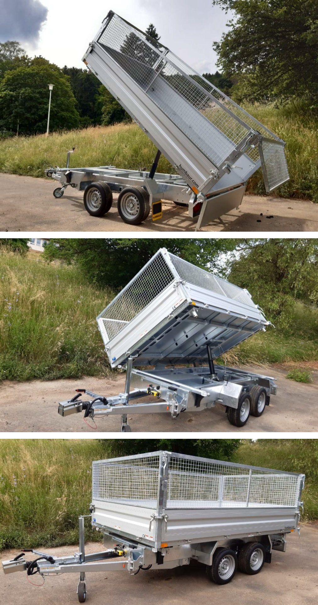 Humbaur 3-Seiten-Kipper HTK 3000.31 Humbaur 3-Seiten-Kipper HTK 3000.31