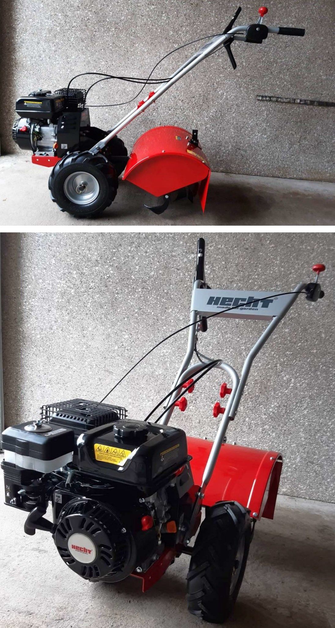 Motorhacke Hecht 750 Motorhacke Hecht 750, 2 Bilder oben und unten