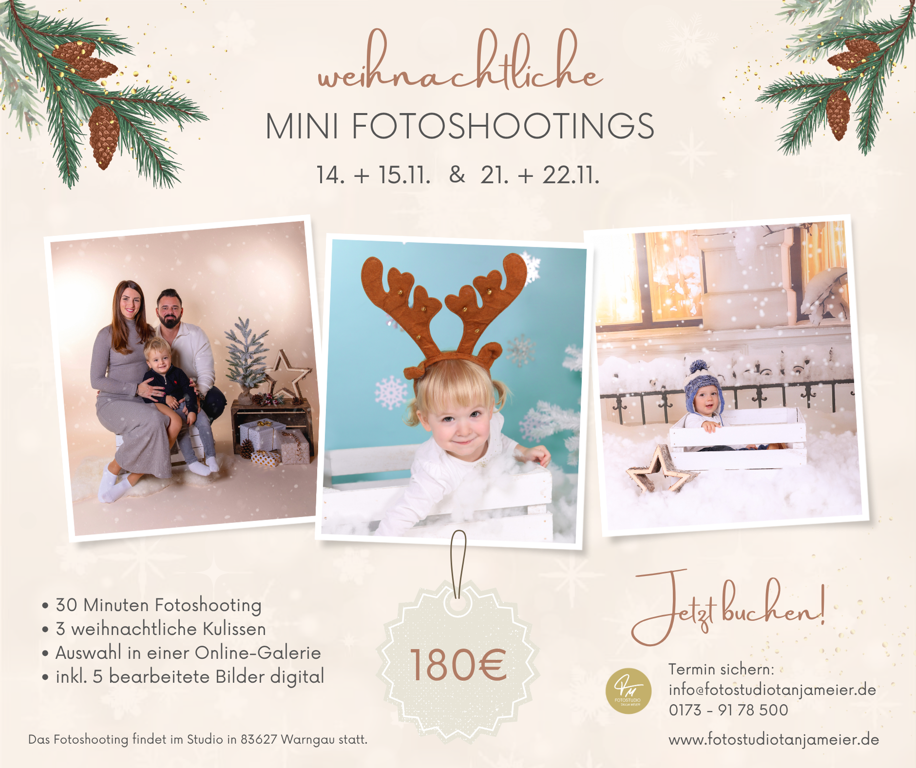 Weihnachtliche Minifotoshootings in Warngau Weihnachtsfotoshooting, Weihnachtsfotos, Warngau, Holzkirchen, Geschenkidee, Oma, Opa, Tante, Familienfotos weihnachten, Winterfotos, Kinderfotos, Weihnachten Geschenkidee, weihnachtliche Minifotoshootings, weihnachtliche Fotos, Miesbach, Bad Tölz, Rosenheim, Schaftlach, Otterfing, Schliersee, Tegernsee, Valley, Reichersbeuern, Sachsenkam, Sauerlach, Paarfotos, Winterbild, Fotoshooting mit Kind