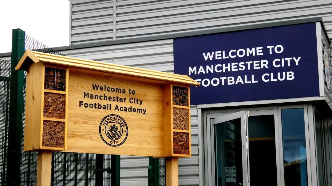 Our eco welcome sign made for Man city fc