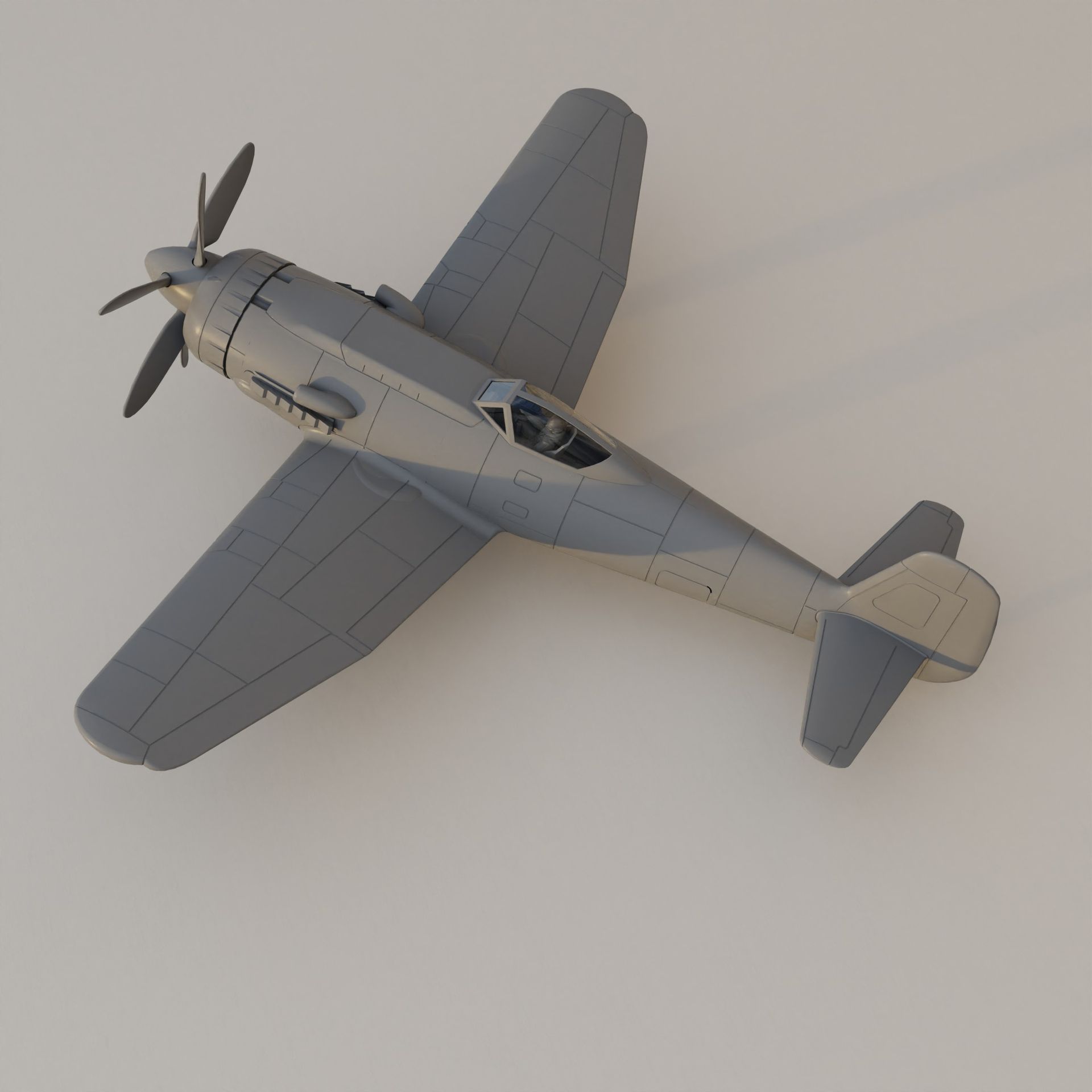 Description of the Junkers EF 110 kit development by my3dbase.