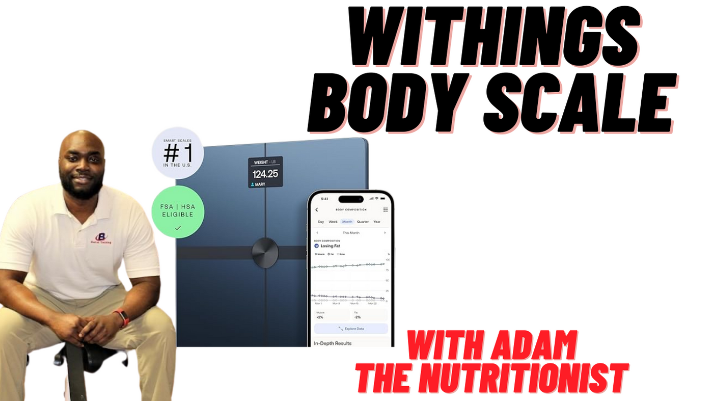 Adam The Nutritionist Review On Withings smart body scale