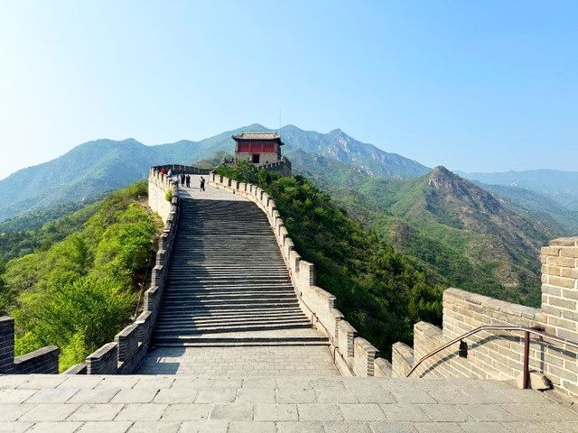 Bild: Große Mauer bei Peking