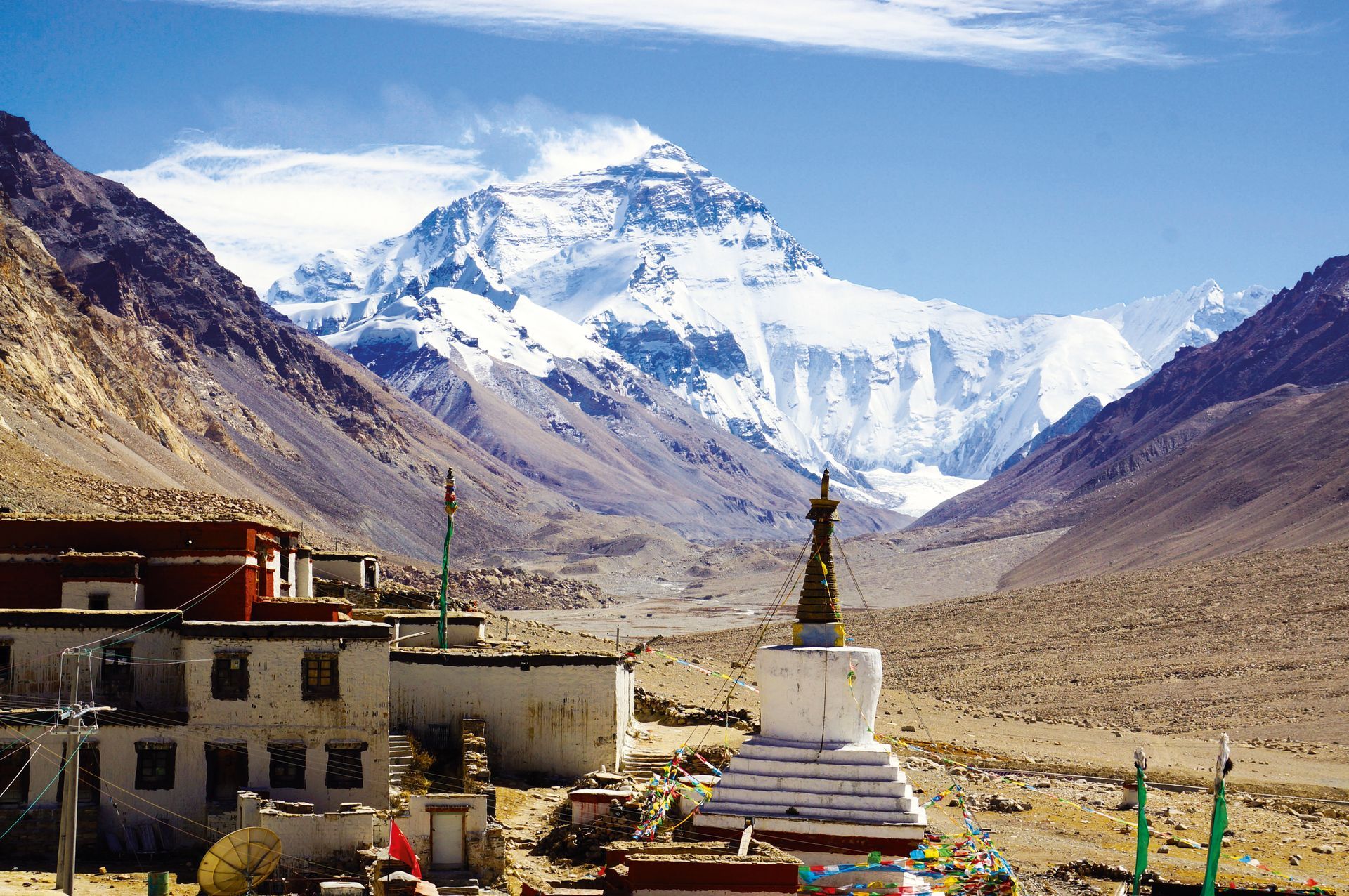 Bild: Rongbuk-Kloster