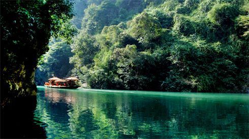 Bild: Garten am Kanal in Suzhou