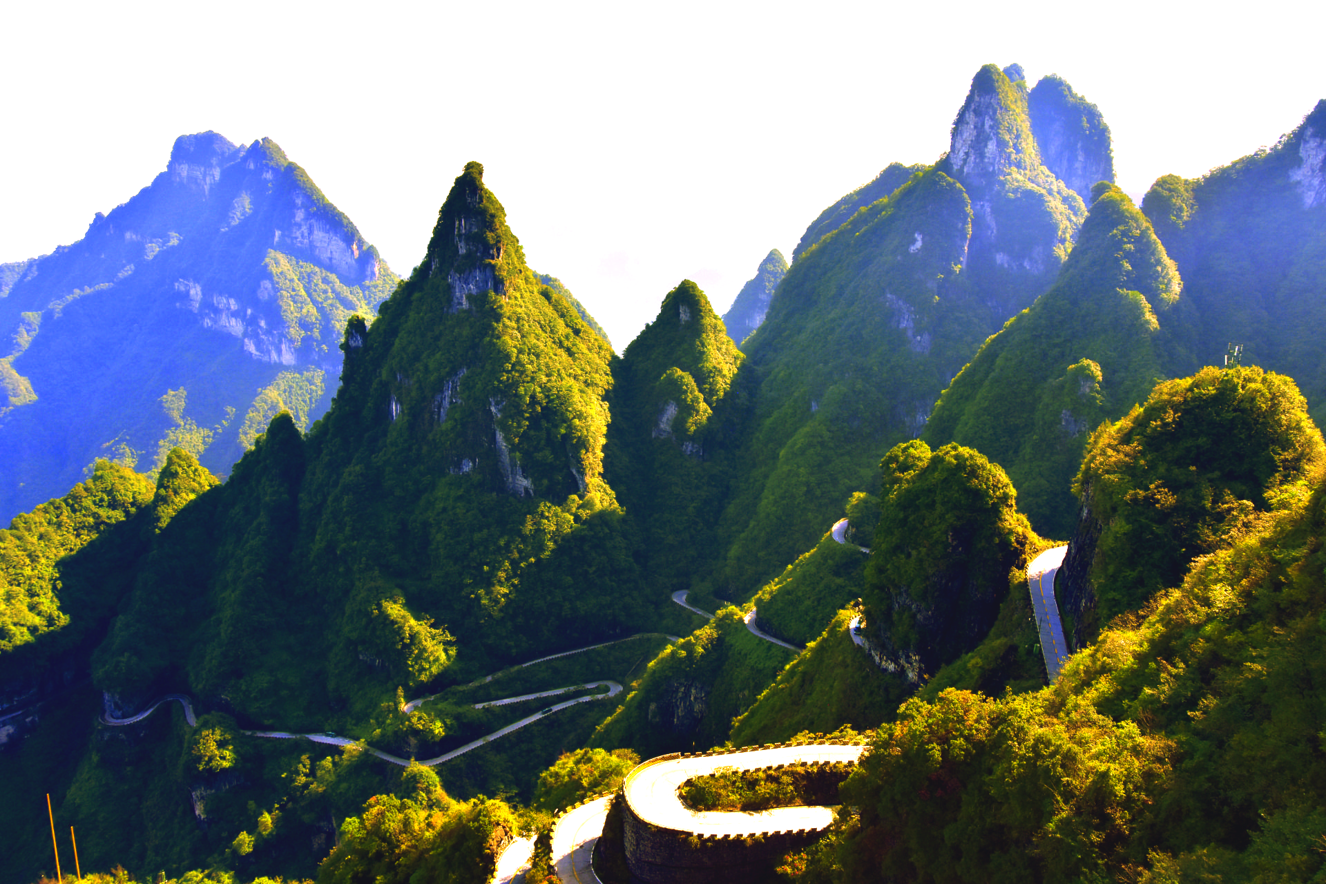Nationalpark Zhangjiajie, das Tianzi-Gebirge