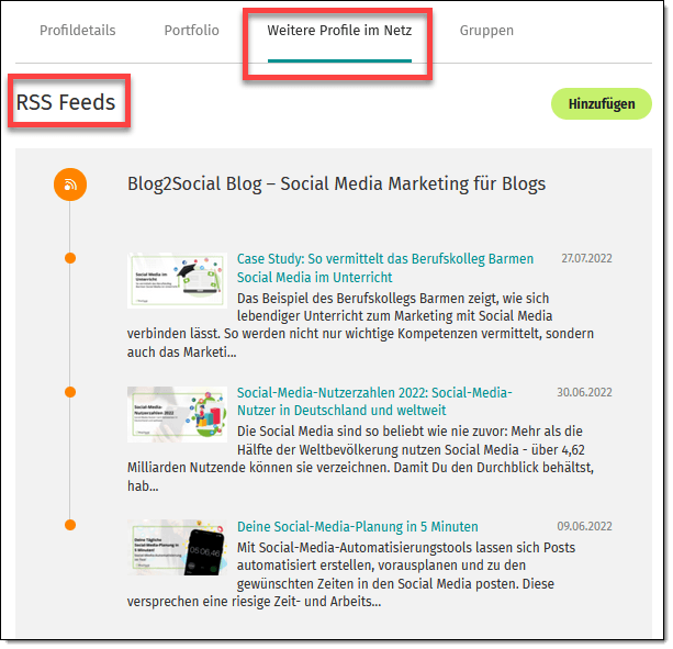 RSS-Feeds sind mein RSS-Feeds sind mein