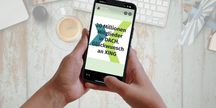 Die neuen XING Stories