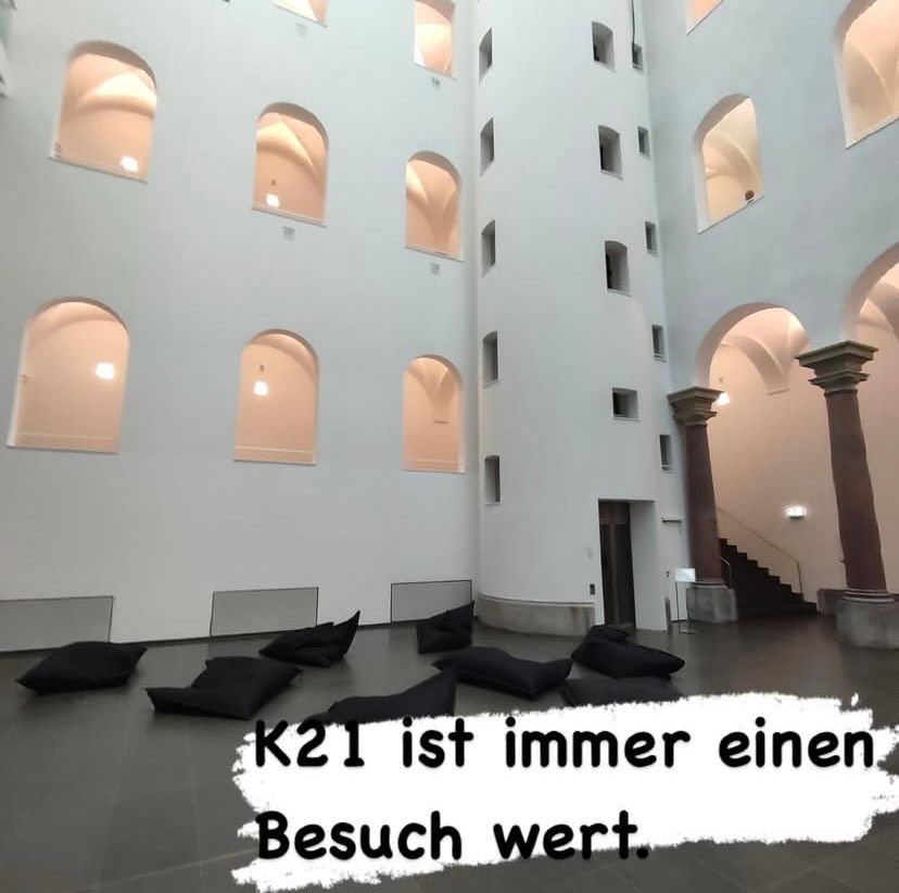 Museum K21 ist immer einen Besuch wert.