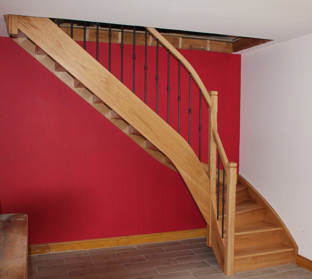 Escalier en bois Tours, Escalier sur-mesure Tours, escalier de fabrication artisanal Loches, Escalier de qualité Tours