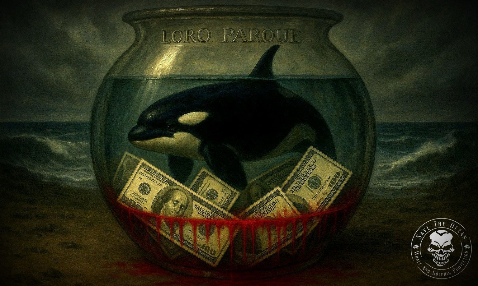 Save the Ocean, Jörn Kriebel, Marineland, Orca Show, Deline Show Delfinarium, Aktivisten, Tierschutz, Tierschutz Aktivist