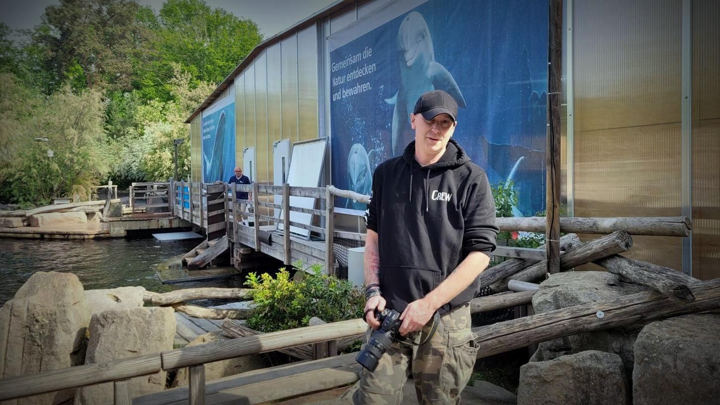 Save the Ocean, Jörn Kriebel, Delfinarium, Demo, Banner, Orca, Aktivisten,  Empty The Tanks,  Wale Gefangenschaft,  Blackfish, Zoo, Tierschutz, Tiergarten Nürnberg
