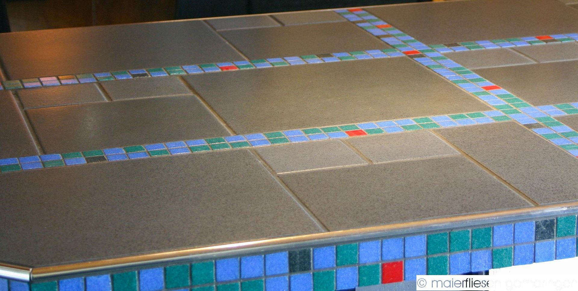 geflieste Arbeitsflächen Küche