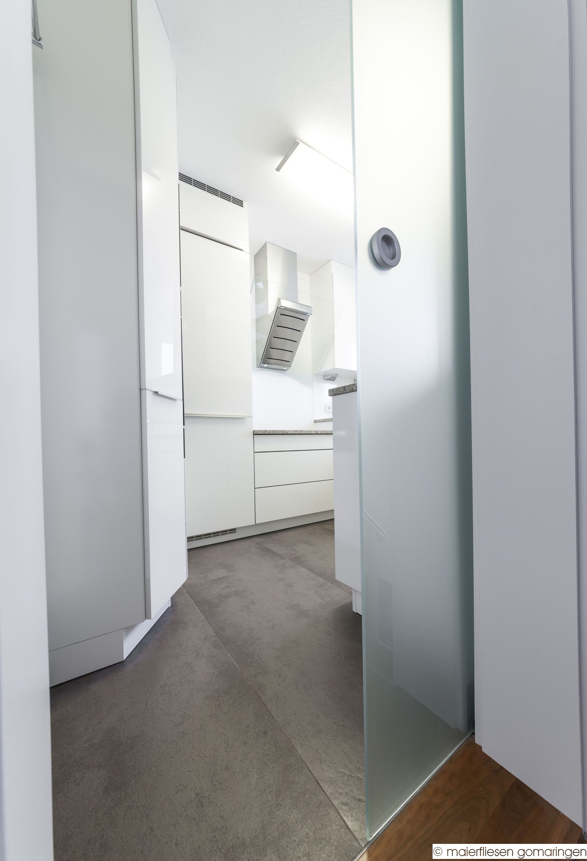 Kleine Küche groß in Szene gesetzt