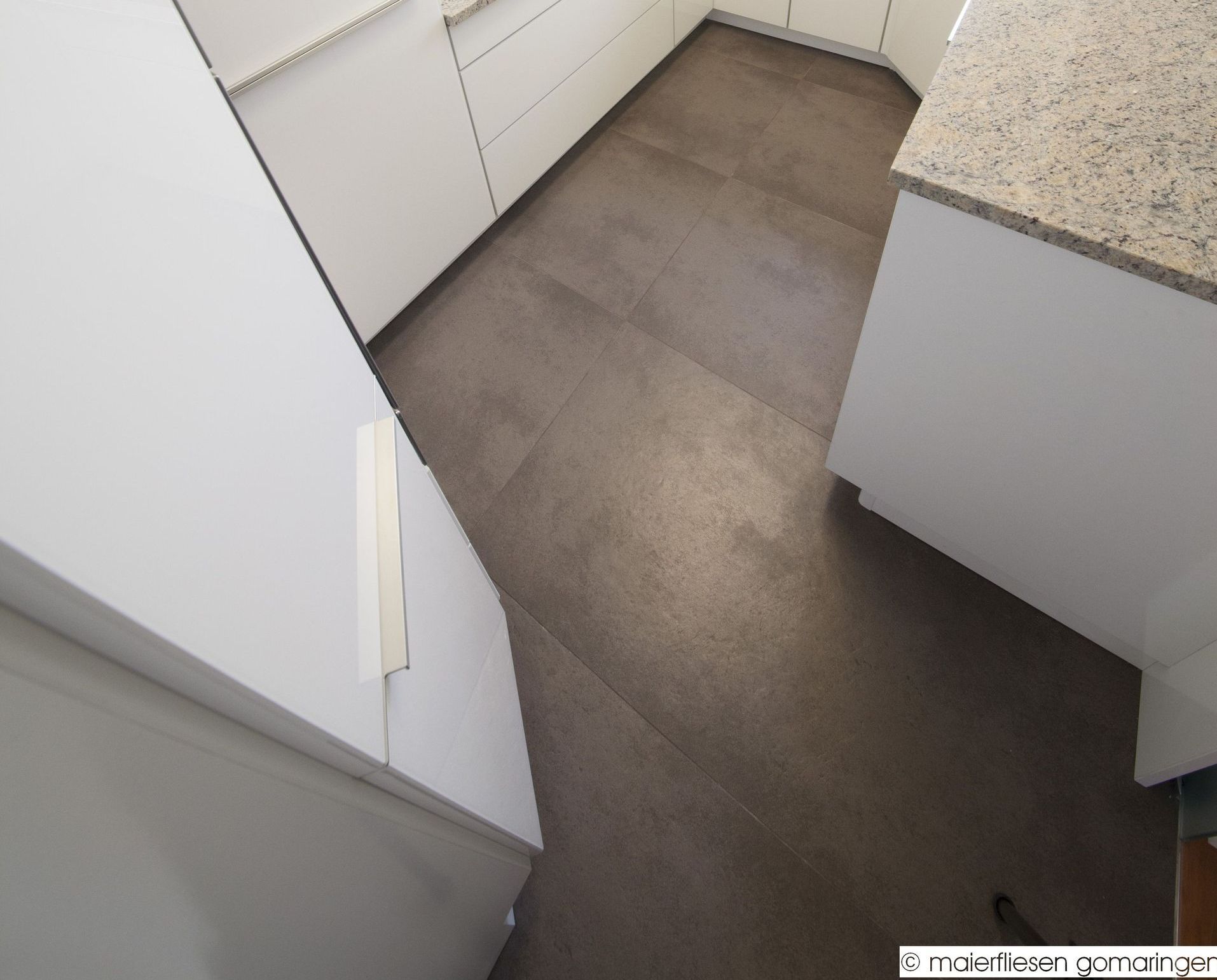 Kleine Küche groß in Szene gesetzt