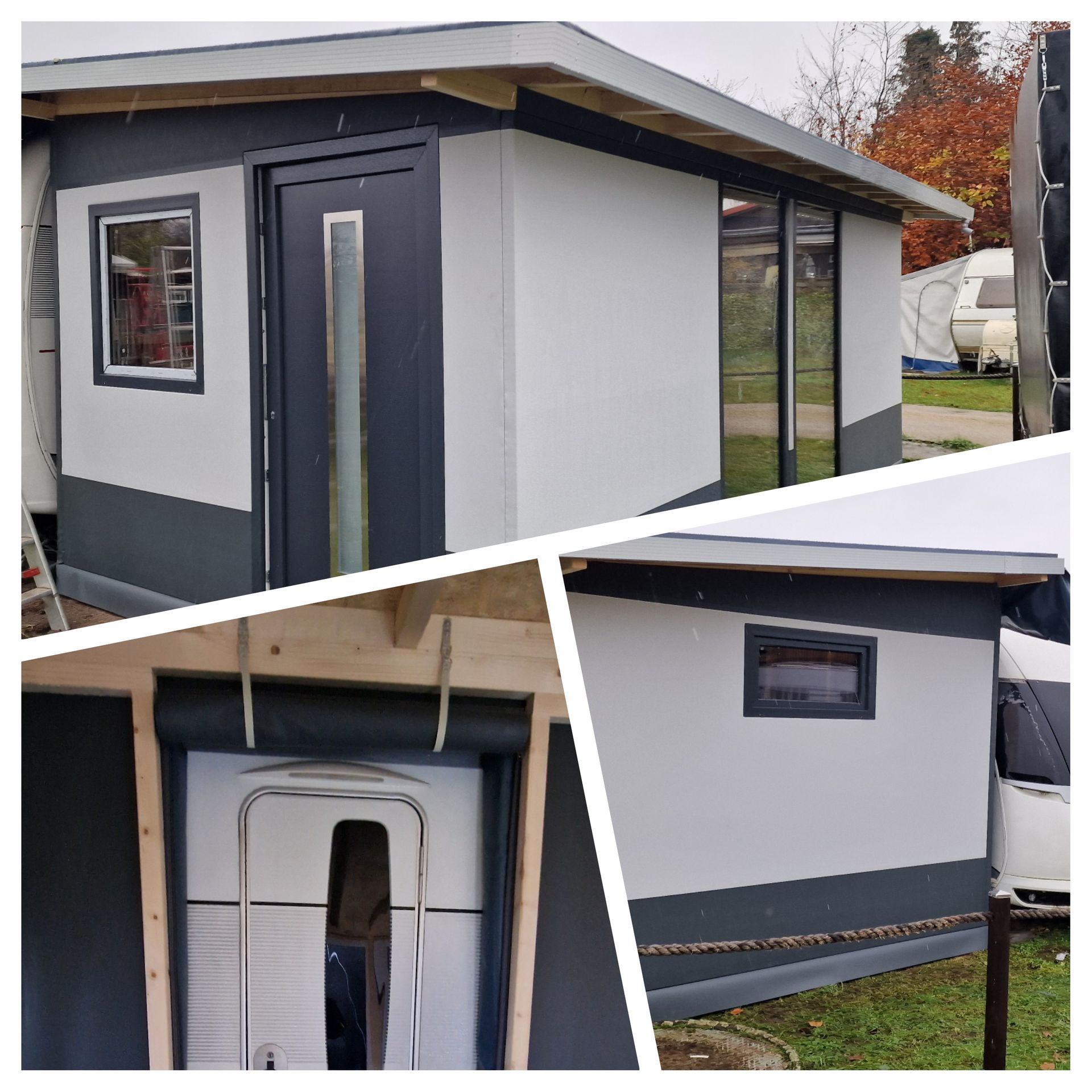 Vorzelt Dauerstandzelt 5,5x3m