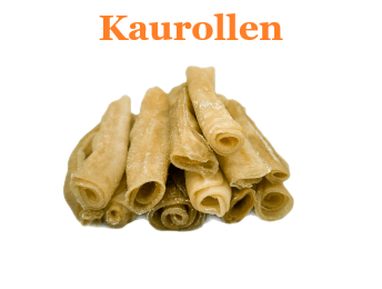 Kaurollen Belohnung pflegt und reinigt das Gebiss