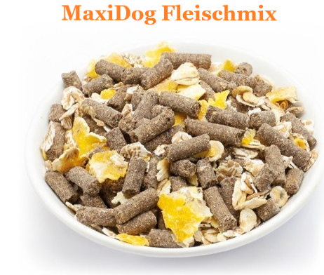 MaxiDog Fleischmix kalt gepresst hoher Fleischanteil