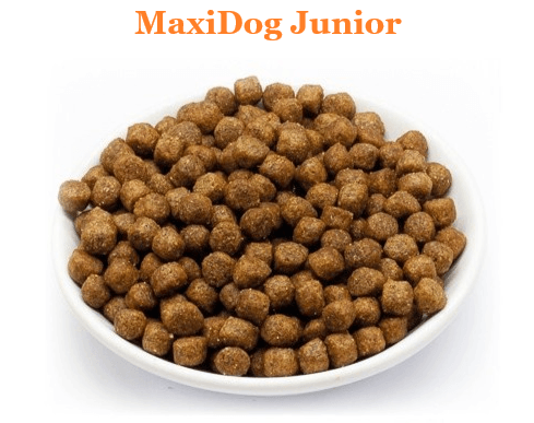 MaxiDog Junior Welpenfutter Trockenfutter hoher Fleischanteil